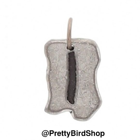 RUNE standstill / Is DOG TAG pewter pendant - Picture 1 of 7